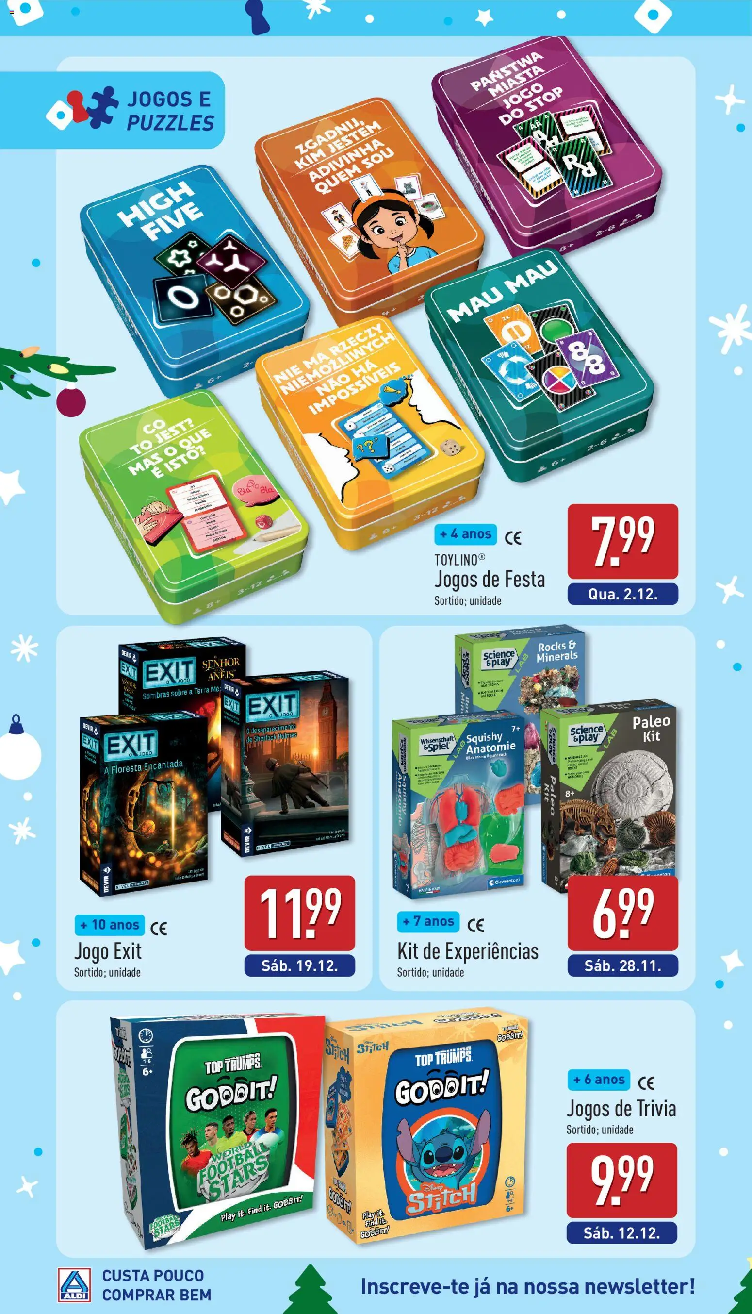 Aldi folheto Especial Brinquedos │ válido de 24/10/2026 | Página: 26 | Produtos: Jogos, Top, Sombras
