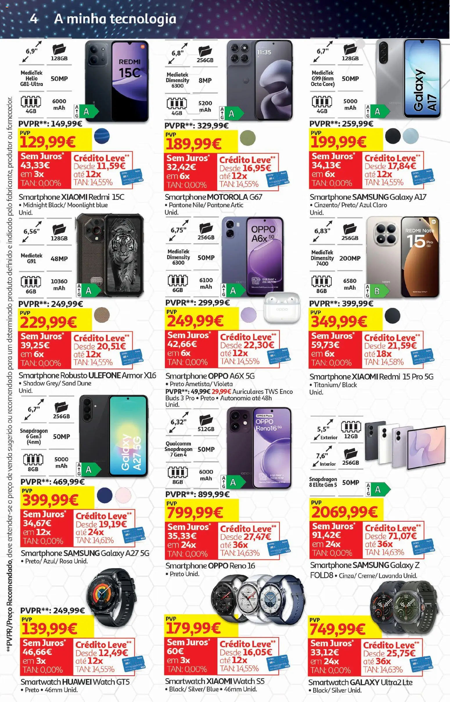 Auchan - Festa de Verão │ válido de 05/08/2026 | Página: 29 | Produtos: Smartphone, Smartwatch