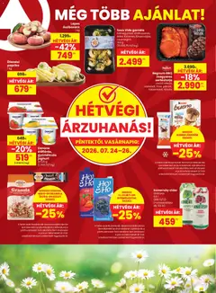 Spar akciós újság - amely érvényes a következő dátumtól: 2026.07.23. | Oldal: 20