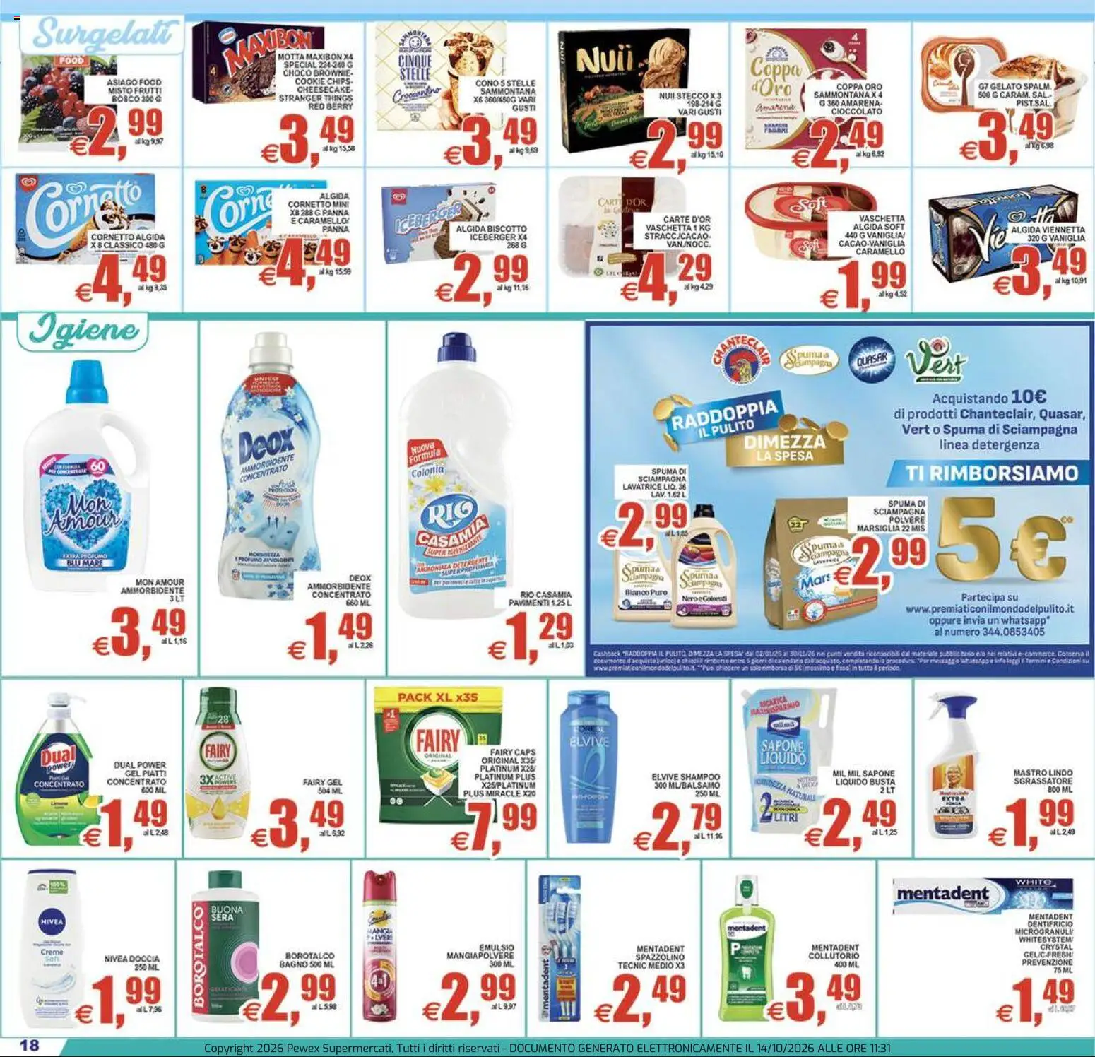 Volantino Pewex del 14/10/2026 | Pagina: 18