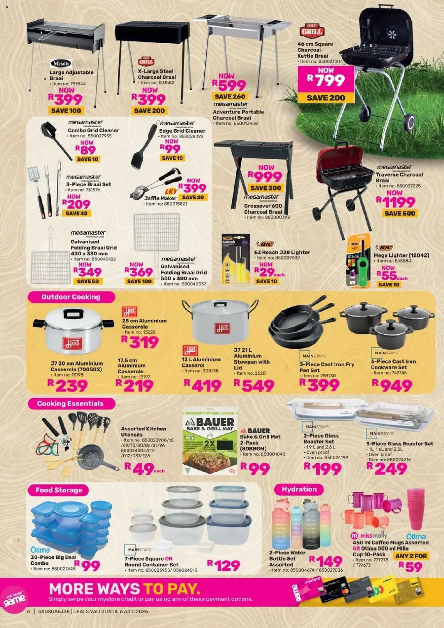 Game - Eastering Like Isterring valid from 05/03/2026 | Page: 6 | Products: Coffee, Grill, Kettle, Cookware set