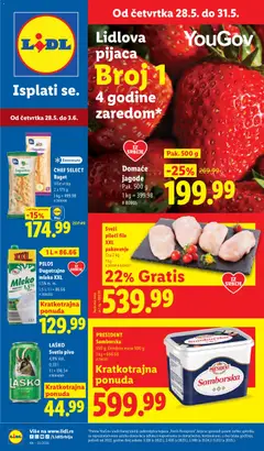 Lidl katalog - pregled Lidl kataloga - važi od 28.05.2026