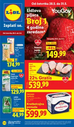 Lidl katalog - pregled Lidl kataloga - važi od 28.05.2026