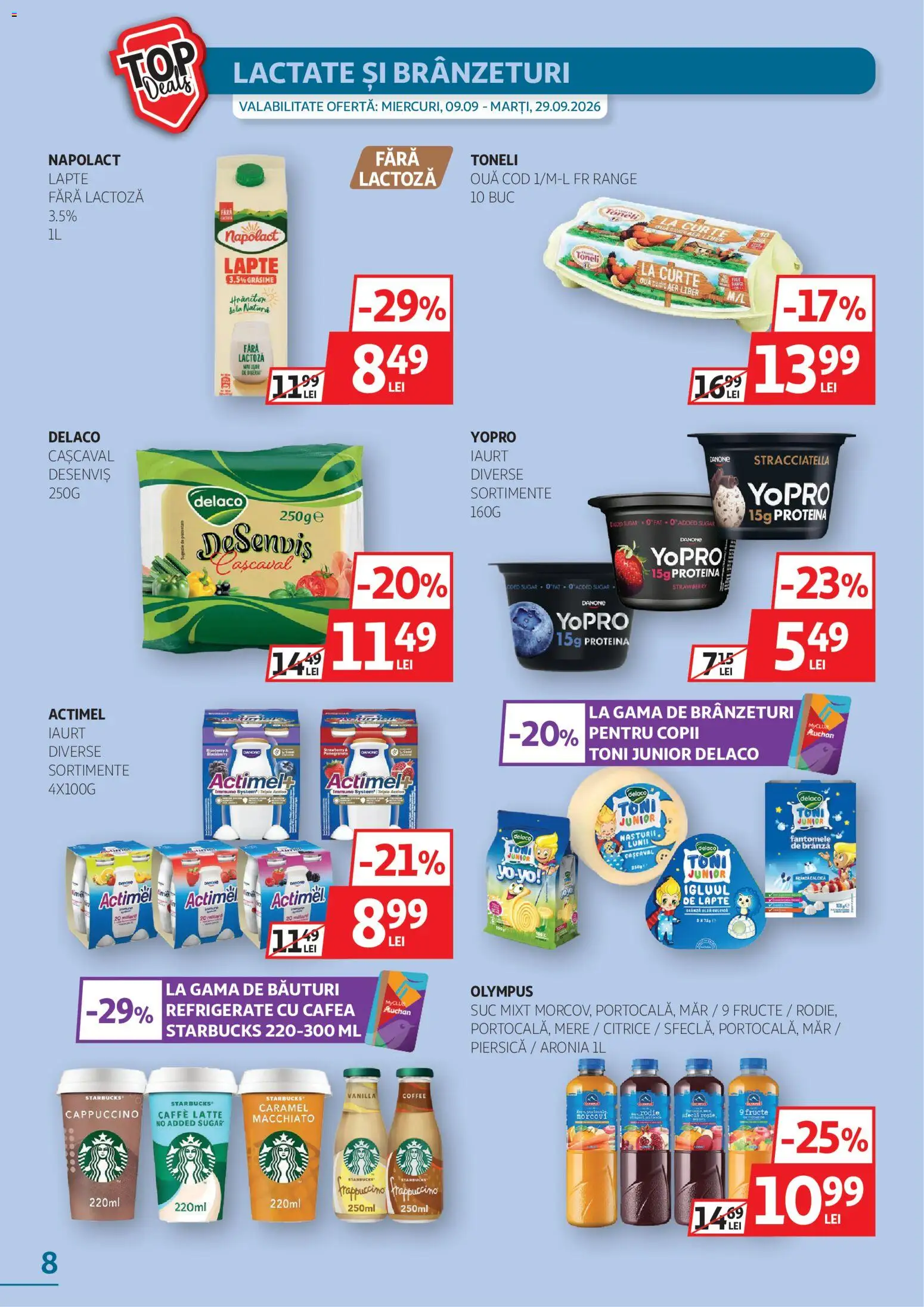 Noul catalog Auchan – valabil de la 09.09.2026 | Pagină: 8