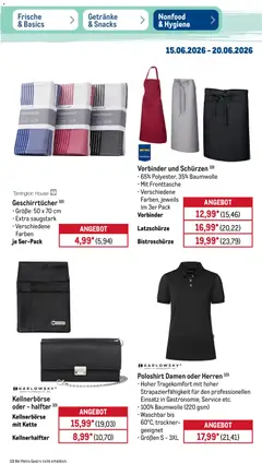 Metro Prospekt ab 15.06.2026 gültig | Seite: 55 | Produkte: Trockner, Poloshirt
