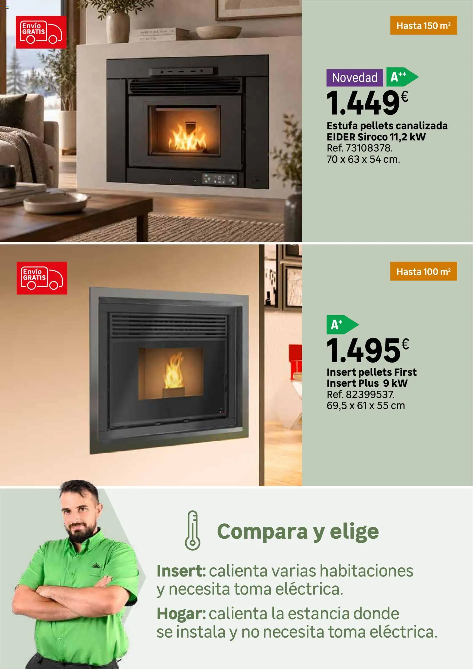 Leroy Merlin Calor en casa y mucho ahorro │ válido desde el 20/10/2026 | Página: 25