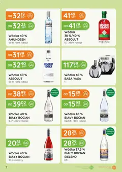 Pogląd oferty "Eurocash gazetka - Katalog Alkoholowy" - ważna od 01.06.2026 | Strona: 3 | Produkty: Tabasco, Vodka, Wódka