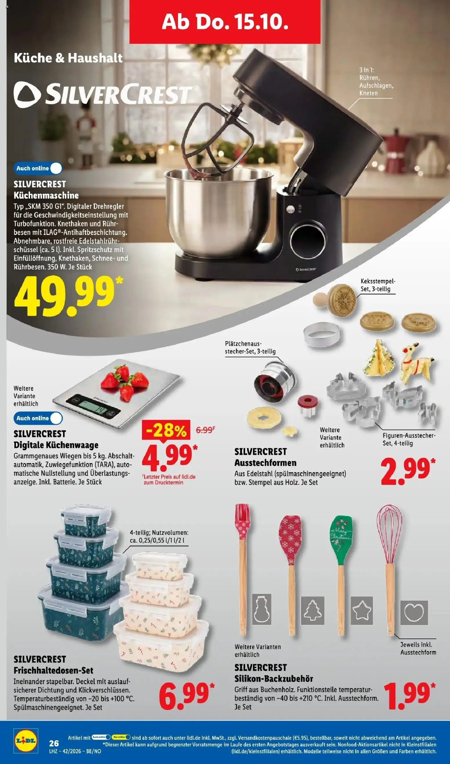 Lidl Prospekt Höxter (ab 12.10.2026) zum Blättern » Angebote | Seite: 40 | Produkte: Rührbesen, Küche