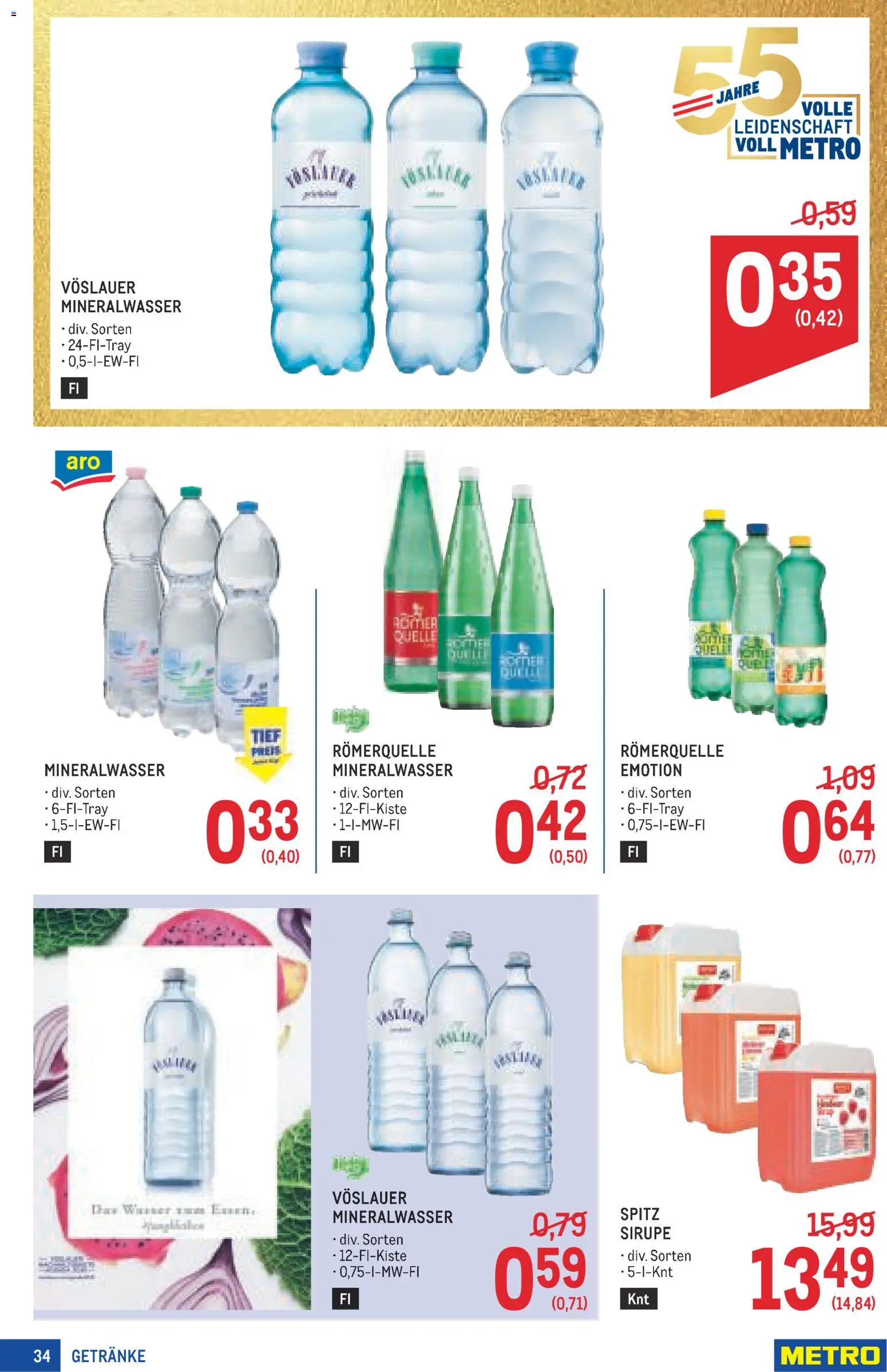 Metro angebote Profi gültig ab 09.07.2026 | Seite: 34