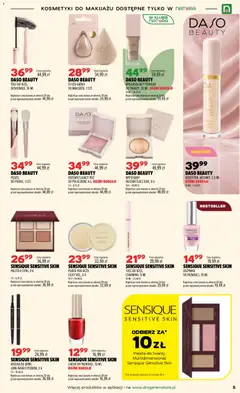 Pogląd oferty "Drogerie Natura gazetka" - ważna od 08.09.2026 | Strona: 5 | Produkty: Pędzel, Puder, Tusz do rzęs, Odżywka