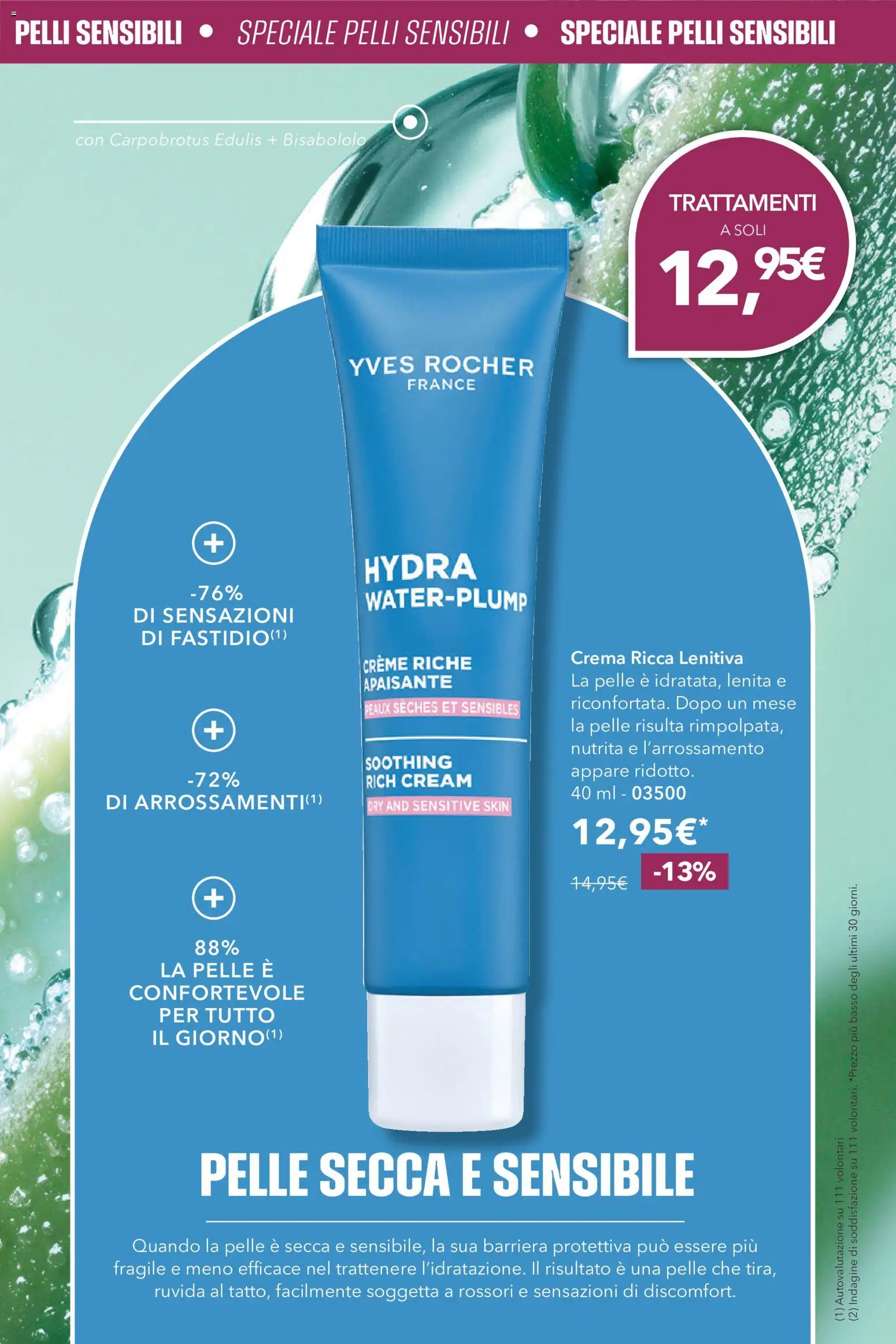 Volantino Yves Rocher del 20/10/2026 | Pagina: 29 | Prodotti: Crema, Basso