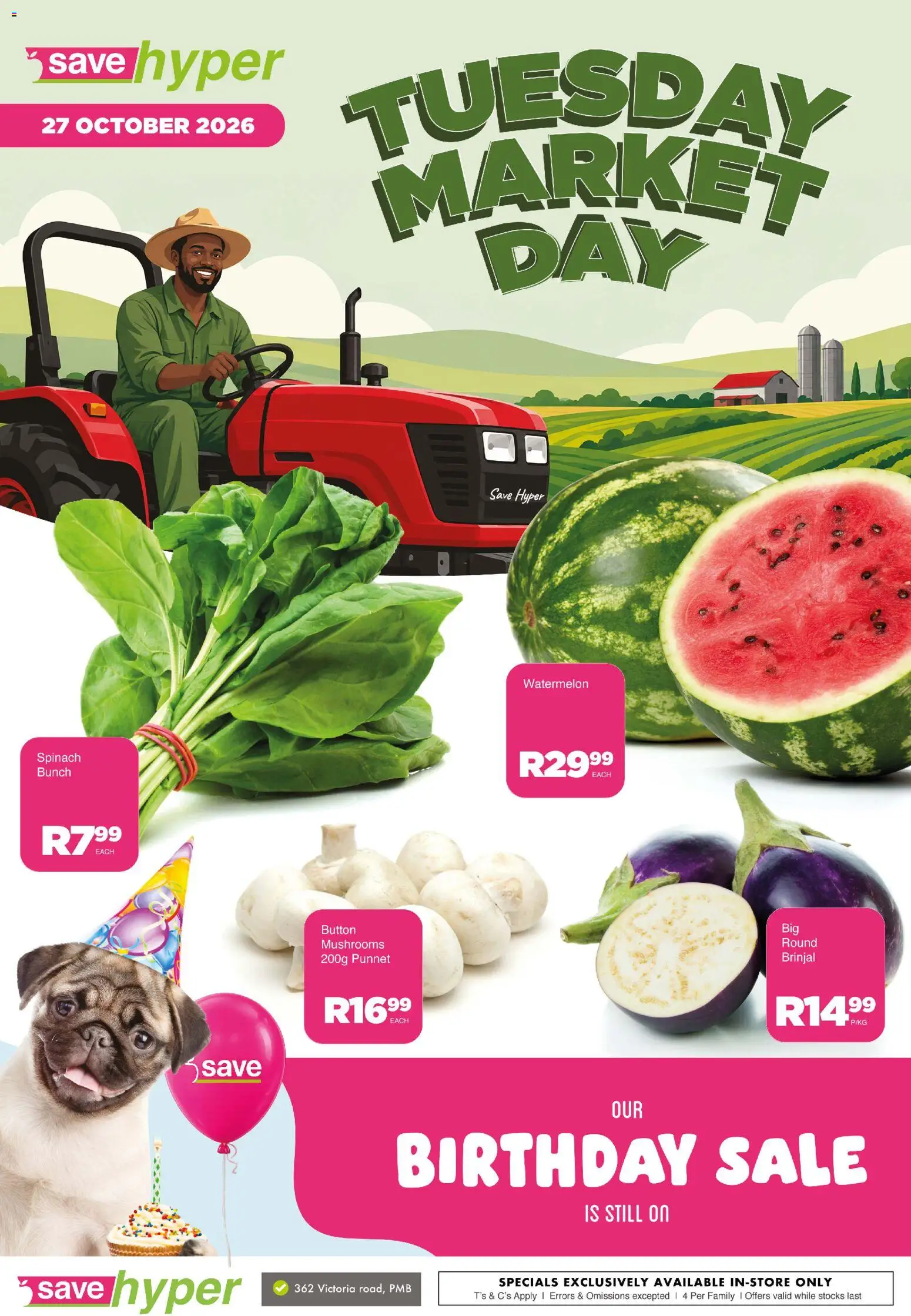 New Save catalogue – valid from 27/10/2026 | Page: 1 | Products: Mushrooms