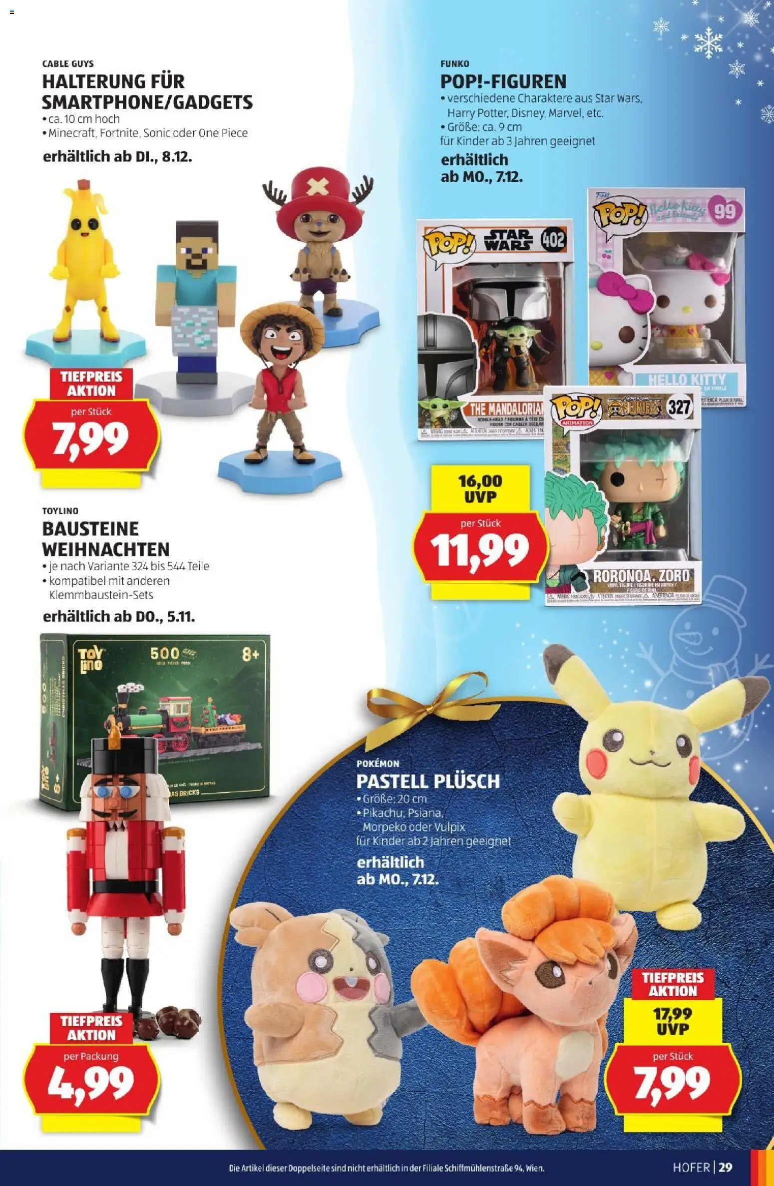 Hofer Weihnachtskatalog gültig ab 28.10.2026 | Seite: 29