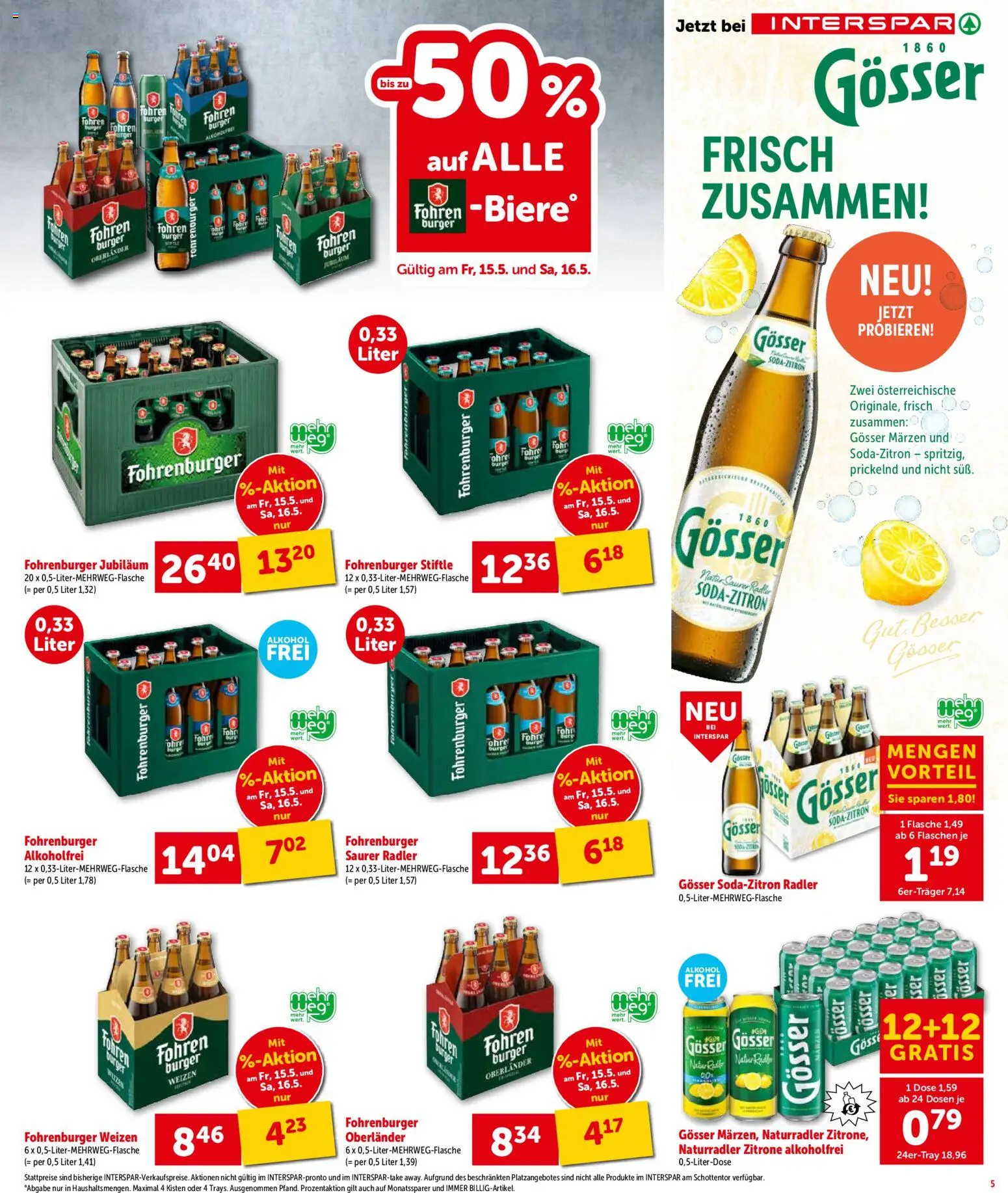 Interspar Flugblatt - Vorarlberg gültig ab 13.05.2026 | Seite: 6 | Produkte: Zitrone