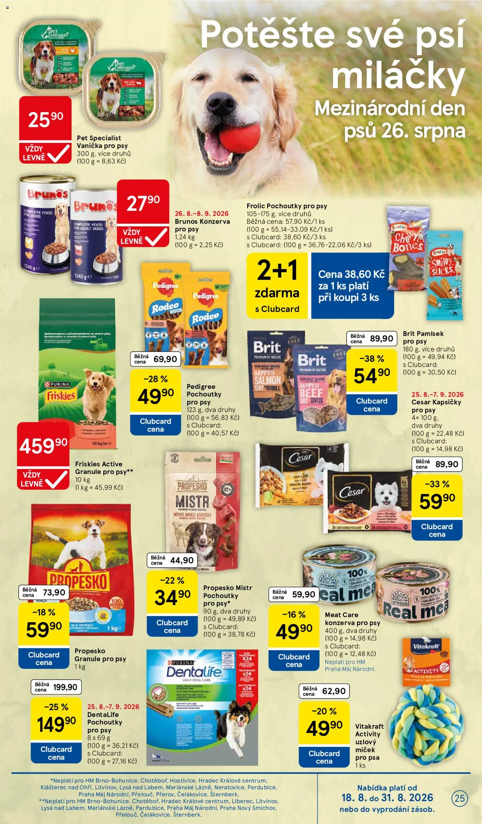 Tesco leták - Hypermarket od 26.08.2026 | Strana: 25
