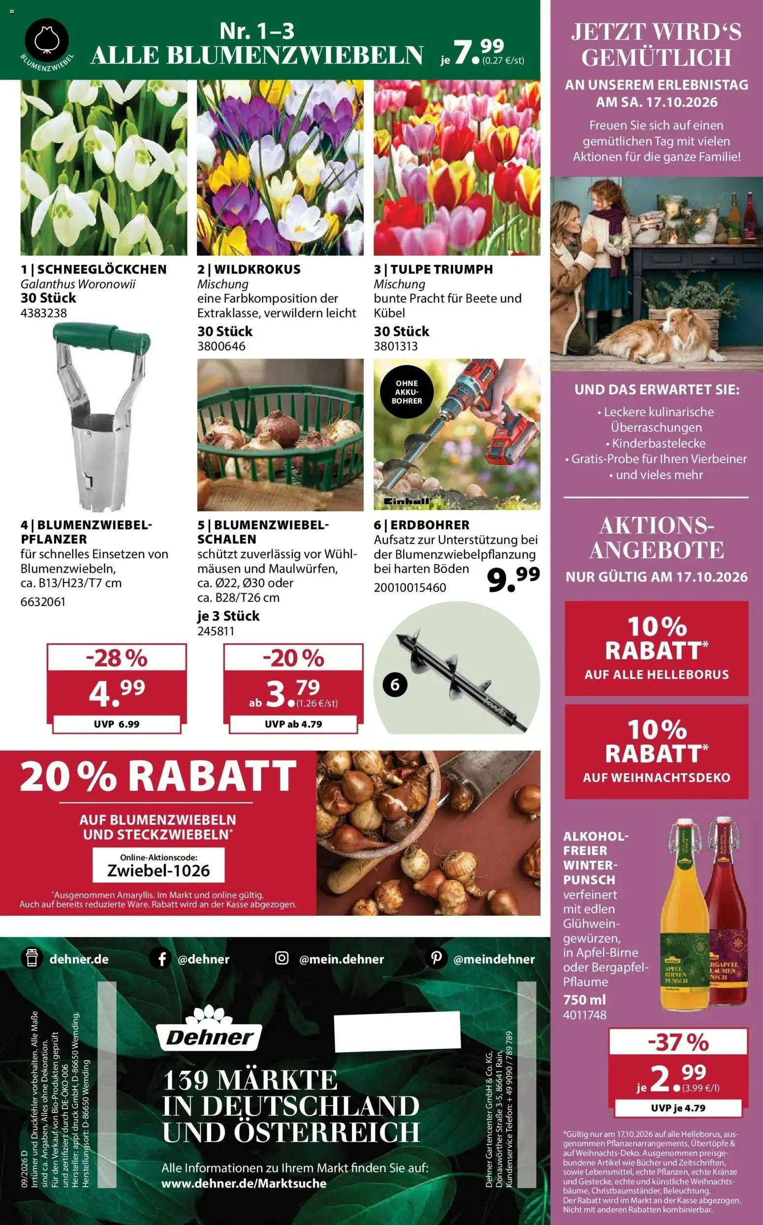 Dehner - Dehner: Garten & Zoo (ab 14.10.2026) zum Blättern | Seite: 16 | Produkte: Äpfel, Alkohol, Telefon