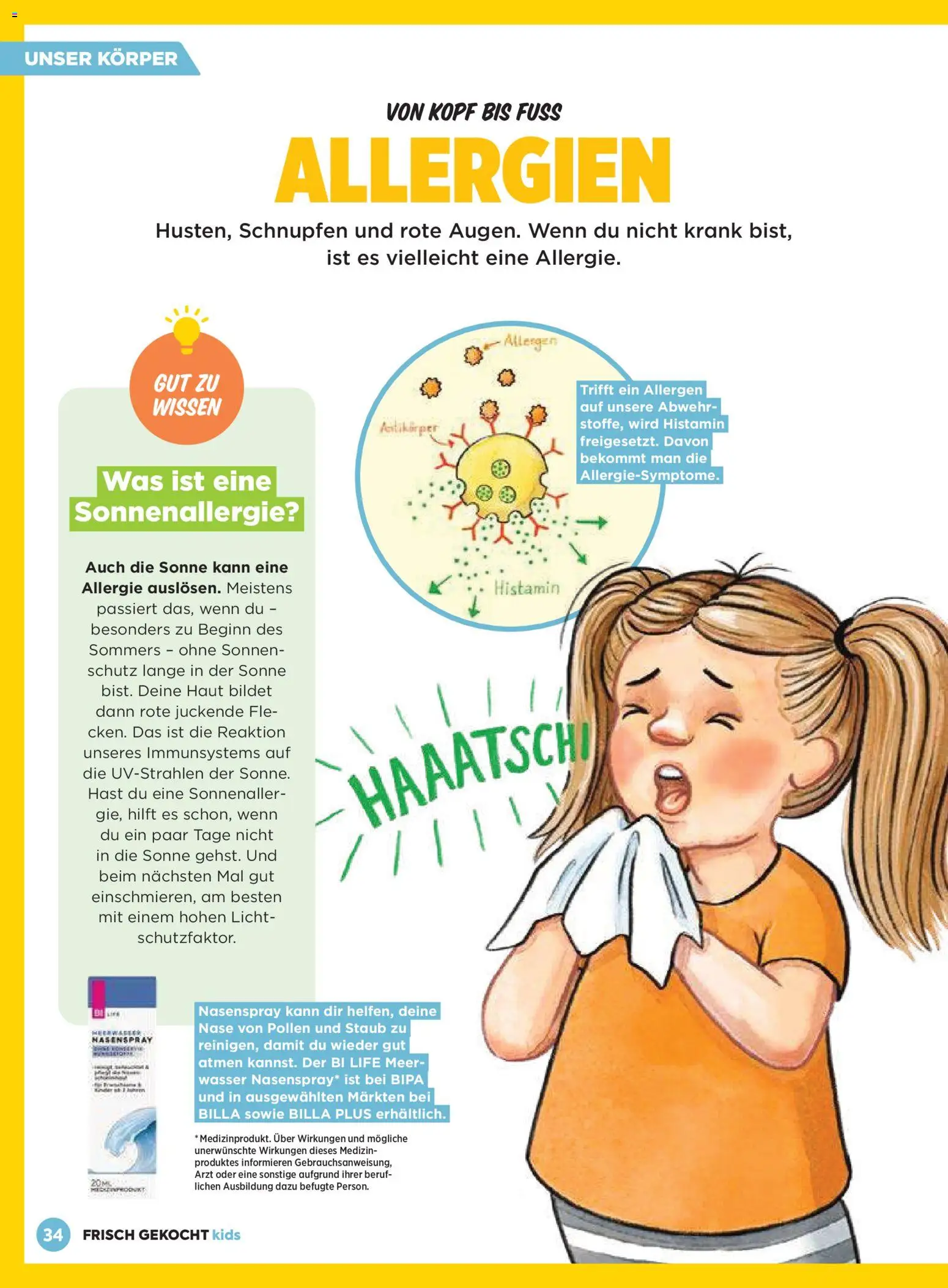 Billa Frisch Gekocht Kids gültig ab 01.06.2026 | Seite: 34