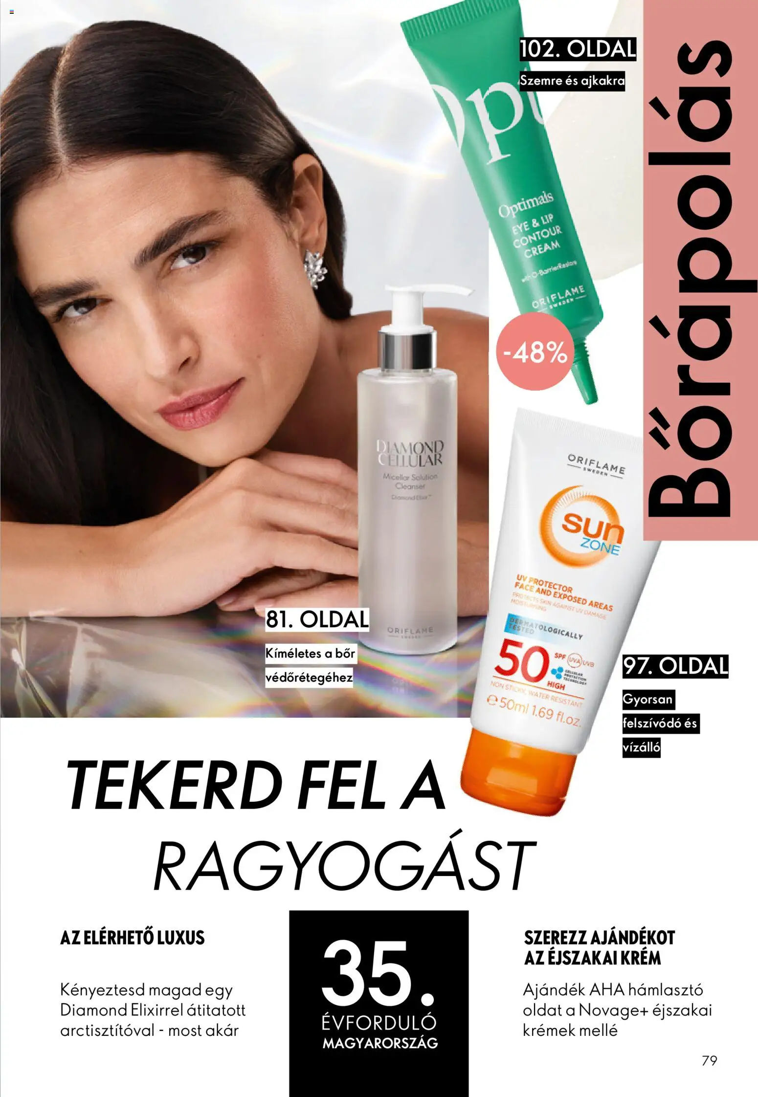Oriflame akciós ujság - amely érvényes a következő dátumtól: 2026.07.29. | Oldal: 79