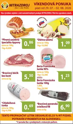 Nitrazdroj leták platný od 29.07.2026