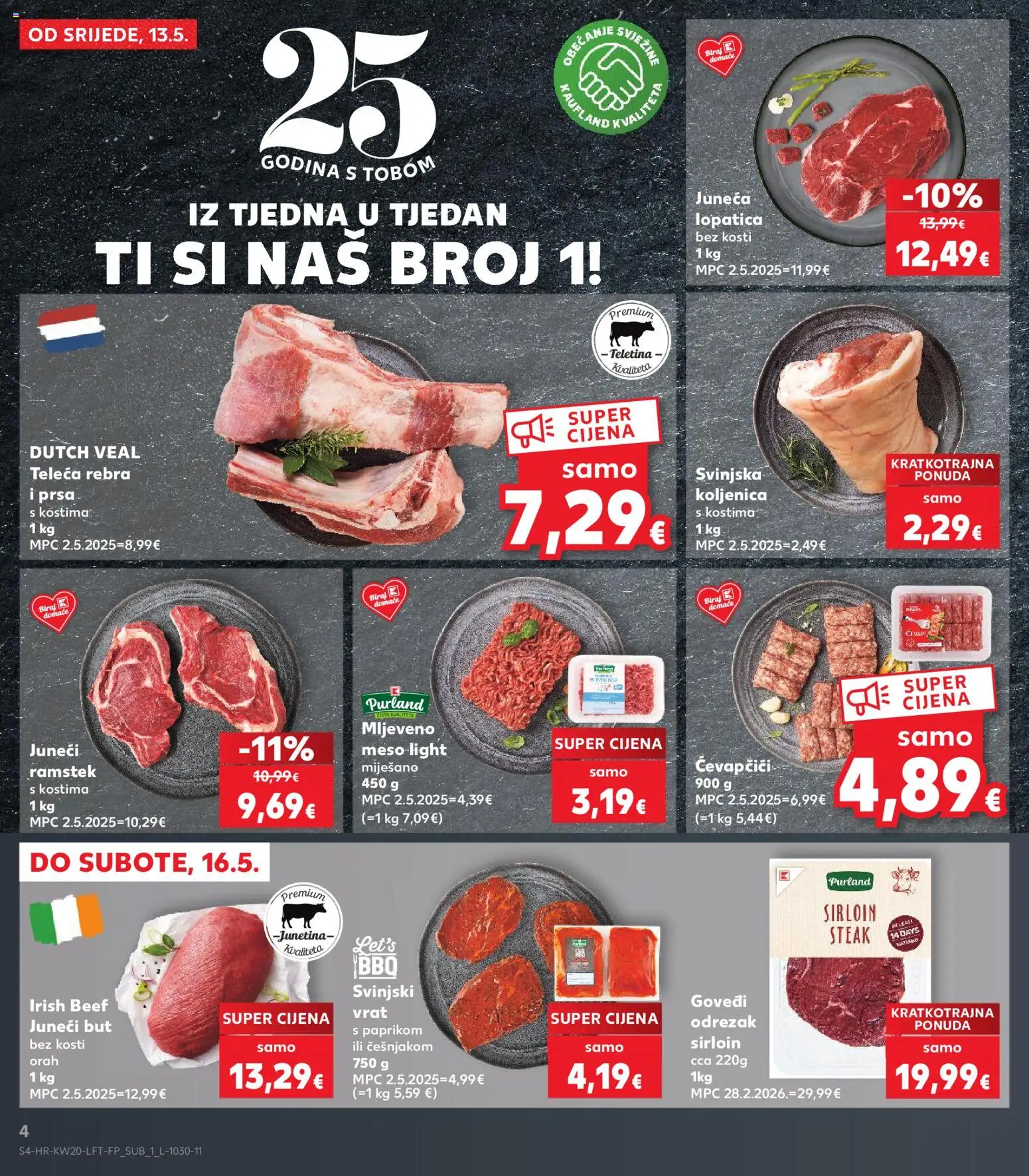 Kaufland HR akciós ujság - amely érvényes a következő dátumtól: 13.05.2026 | Oldal: 4