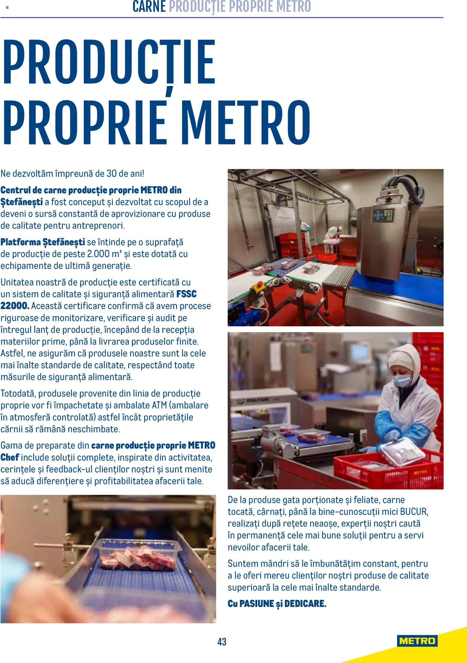 Noul catalog Metro – valabil de la 21.04.2026 | Pagină: 43 | Produse: Mici, Pește