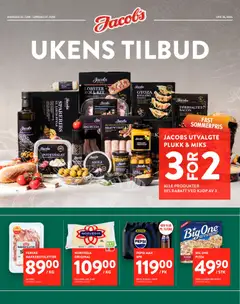 Forhåndsvisning av Jacobs kundeavis gyldig fra 22.06.2026