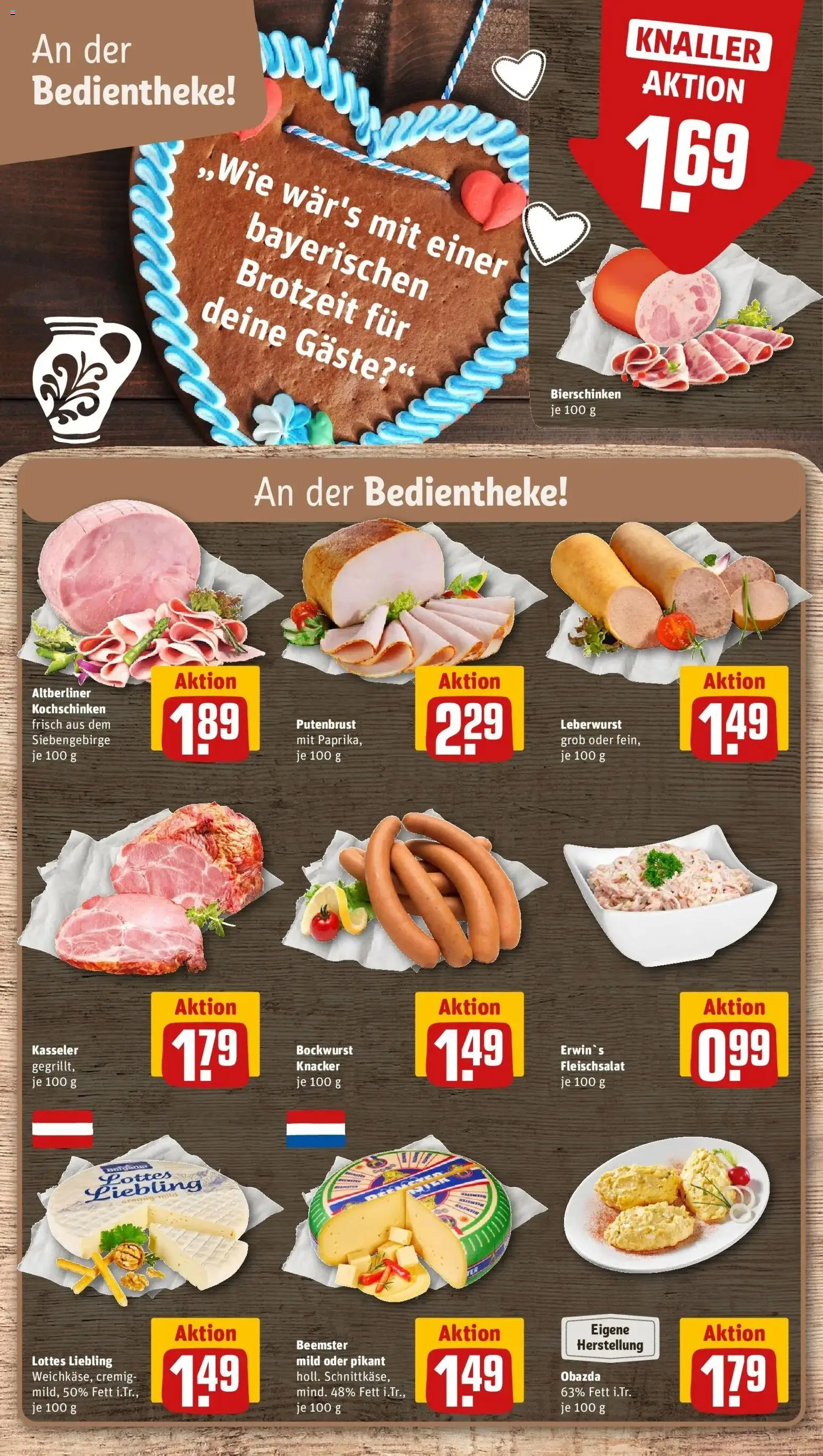 REWE Prospekt ab 21.09.2026 zum Blättern » Angebote | Seite: 15 | Produkte: Bockwurst, Putenbrust