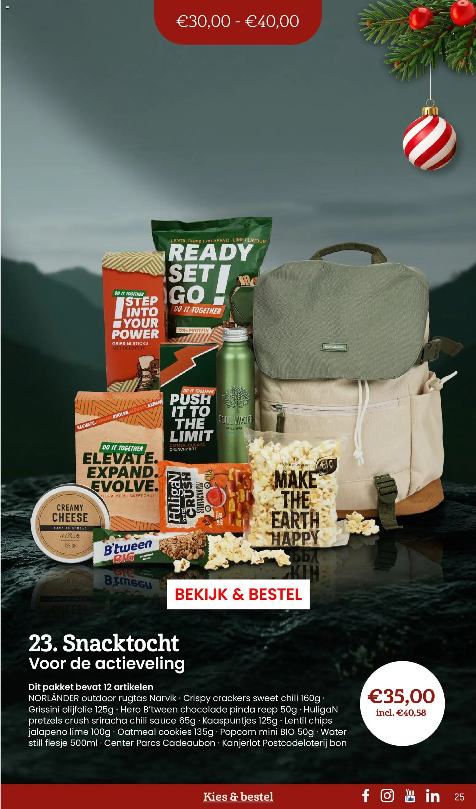 {H1} | Pagina: 25 | Producten: Chocolade, Crackers, Cadeaubon, Jalapeno