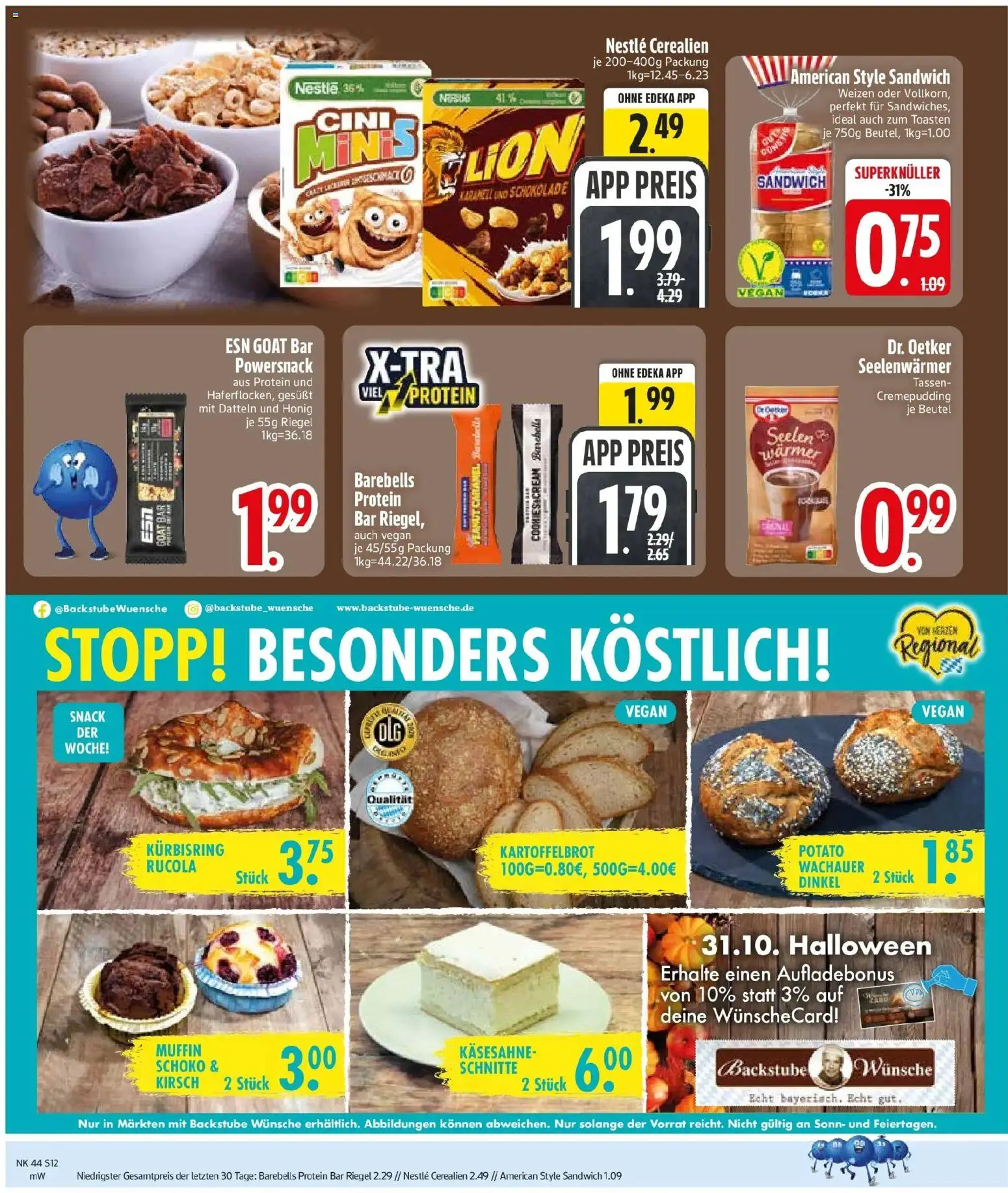 Edeka Prospekt Kissing (ab 26.10.2026) » Angebote Online | Seite: 14 | Produkte: Schokolade, Rucola