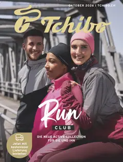 Tchibo aktionen Run club ab 01.10.2026 gültig