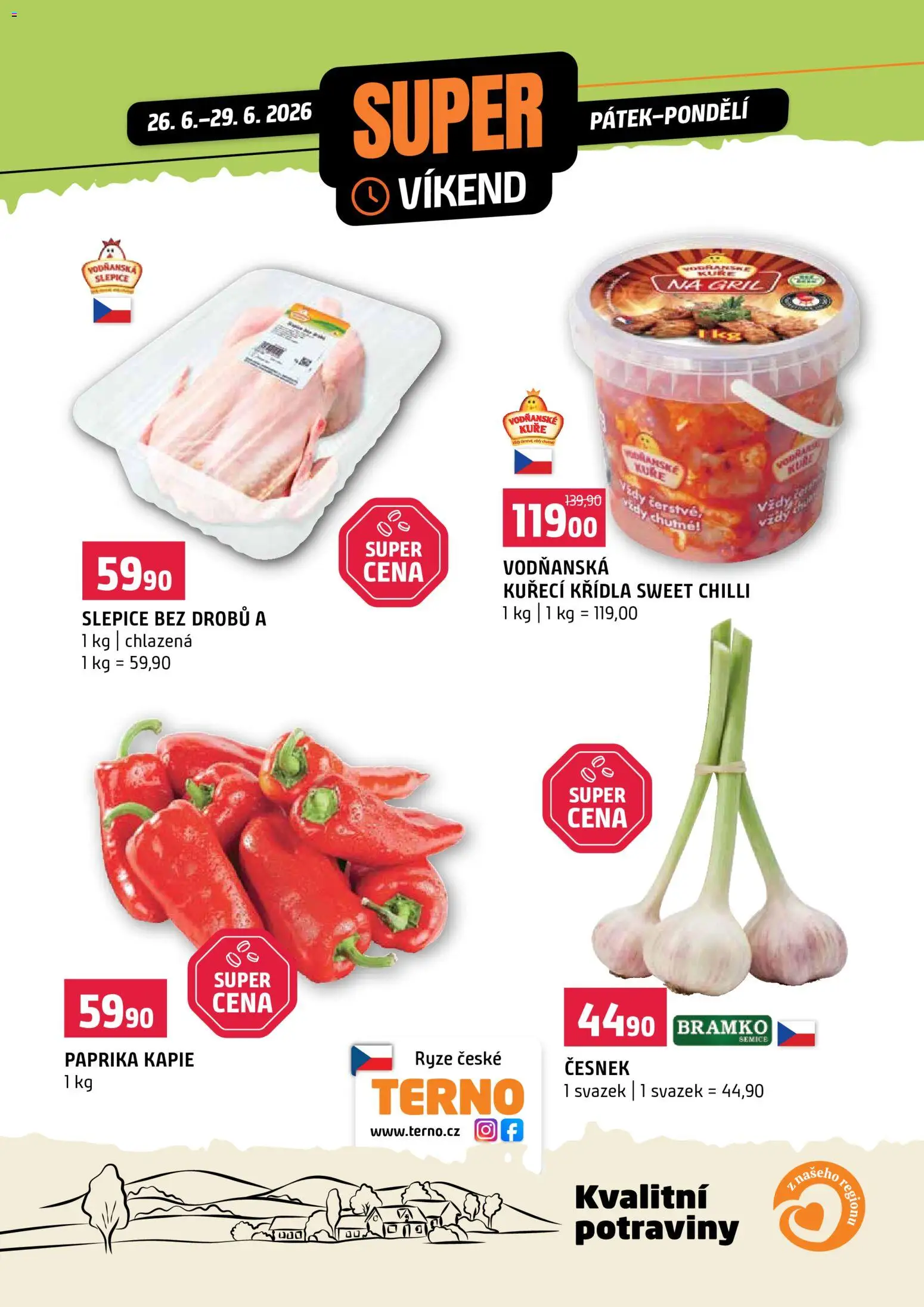 Terno leták - Super víkend od 26.06.2026 | Strana: 1