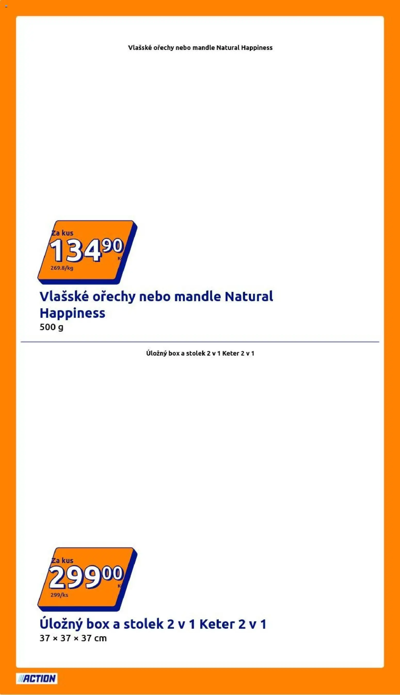 Action leták od 12.08.2026 | Strana: 18 | Produkty: Box, Ořechy, Stolek, Vlašské ořechy