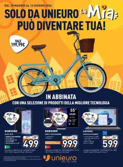 Anteprima del volantino Unieuro volantino valido a partire dal 29.05.2026