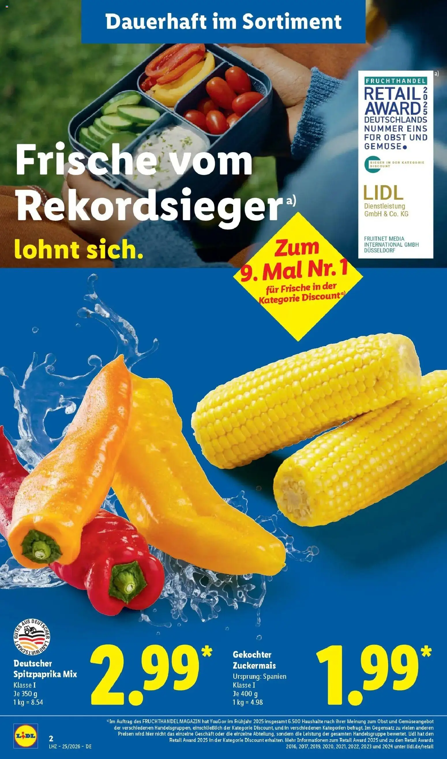 Lidl Prospekt Ebersbach – gültig ab 15.06.2026 | Seite: 6 | Produkte: Obst