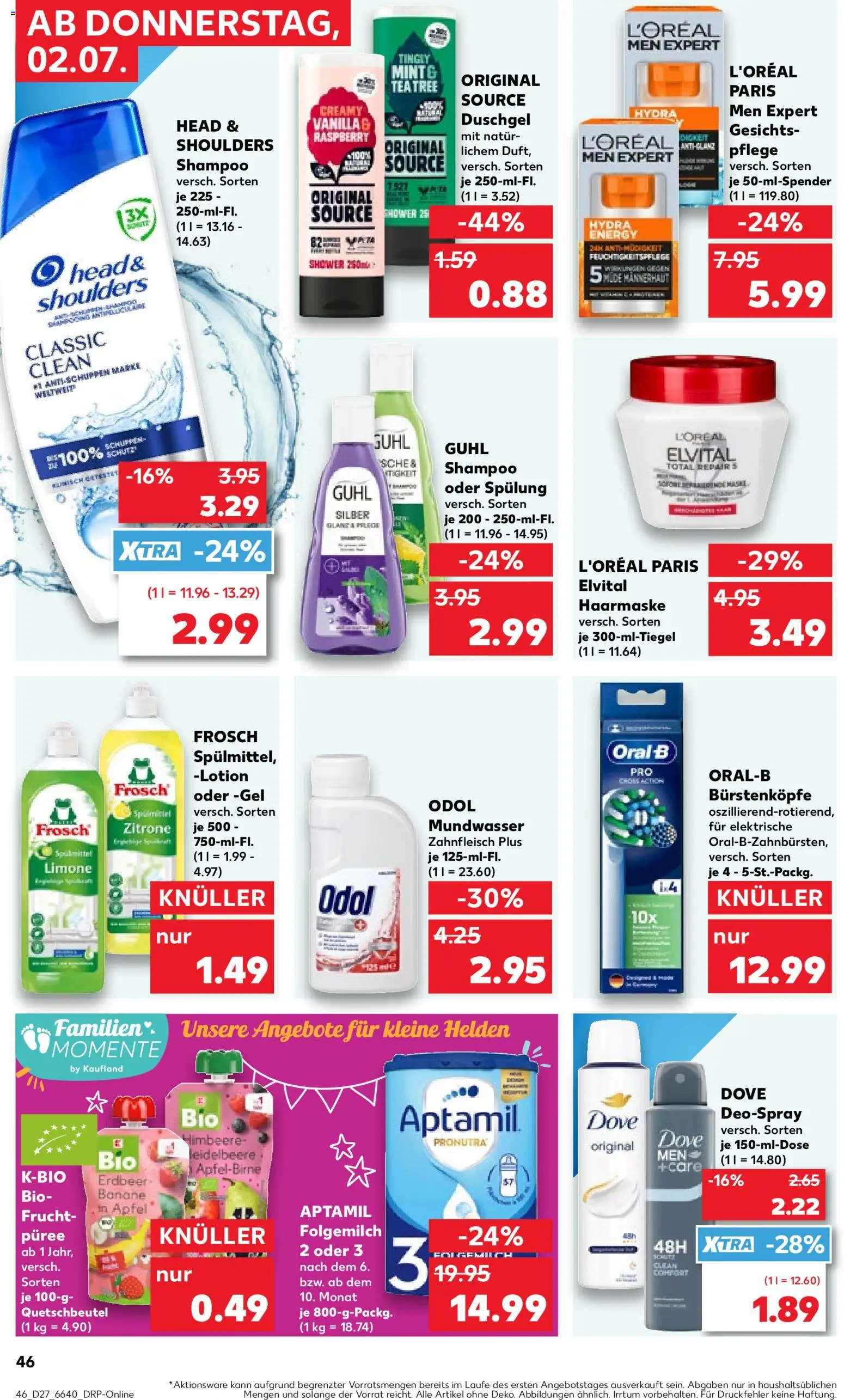 {H1} | Pagina: 44 | Producten: Gel, Shampoo
