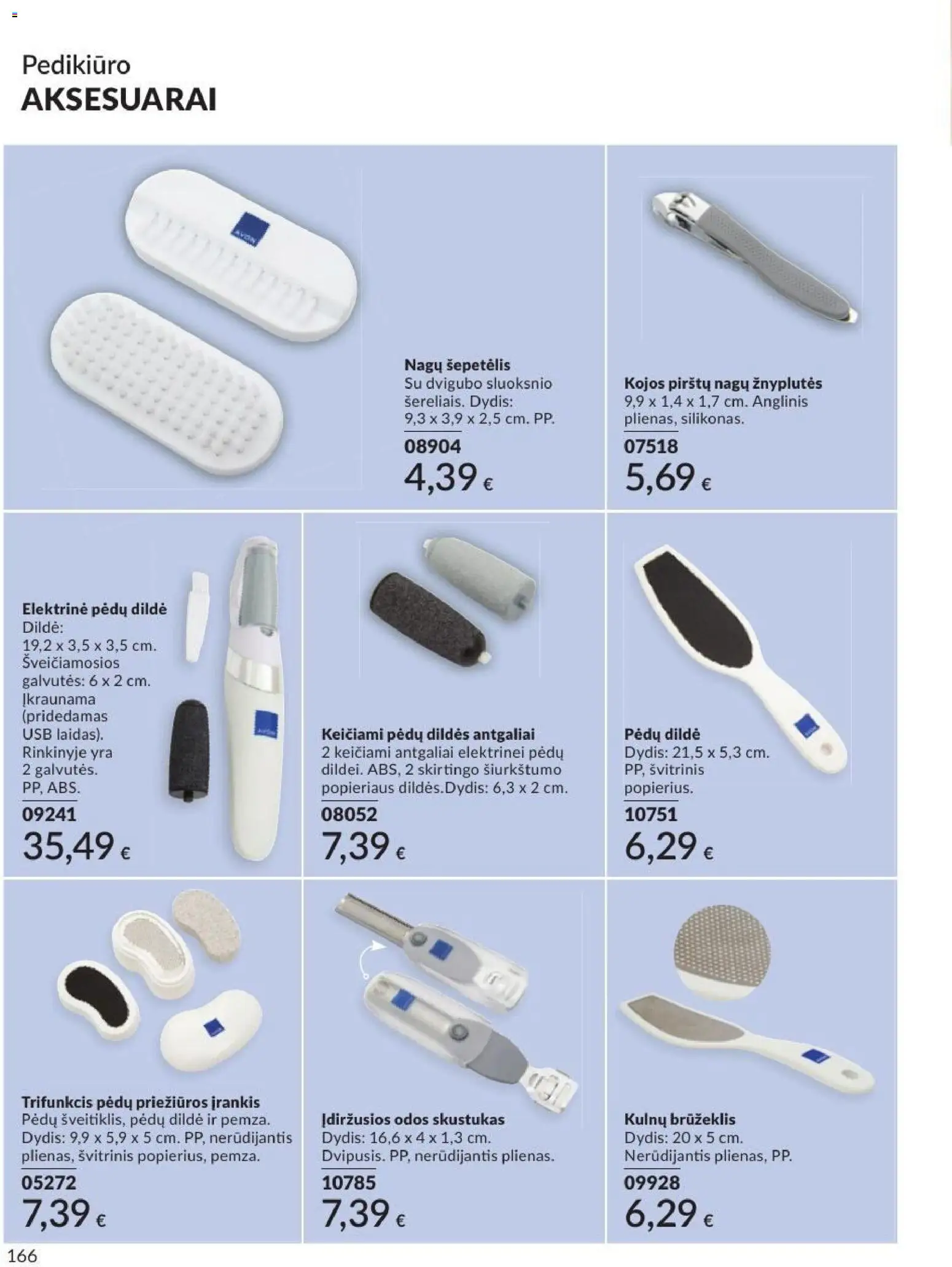 AVON akcijos nuo 2026.09.01 | Puslapis: 166 | Prekių: Šepetėlis, USB
