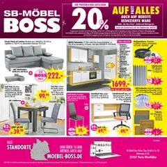 SB Möbel Boss Prospekt 	 ab 09.05.2026 gültig | Seite: 12
