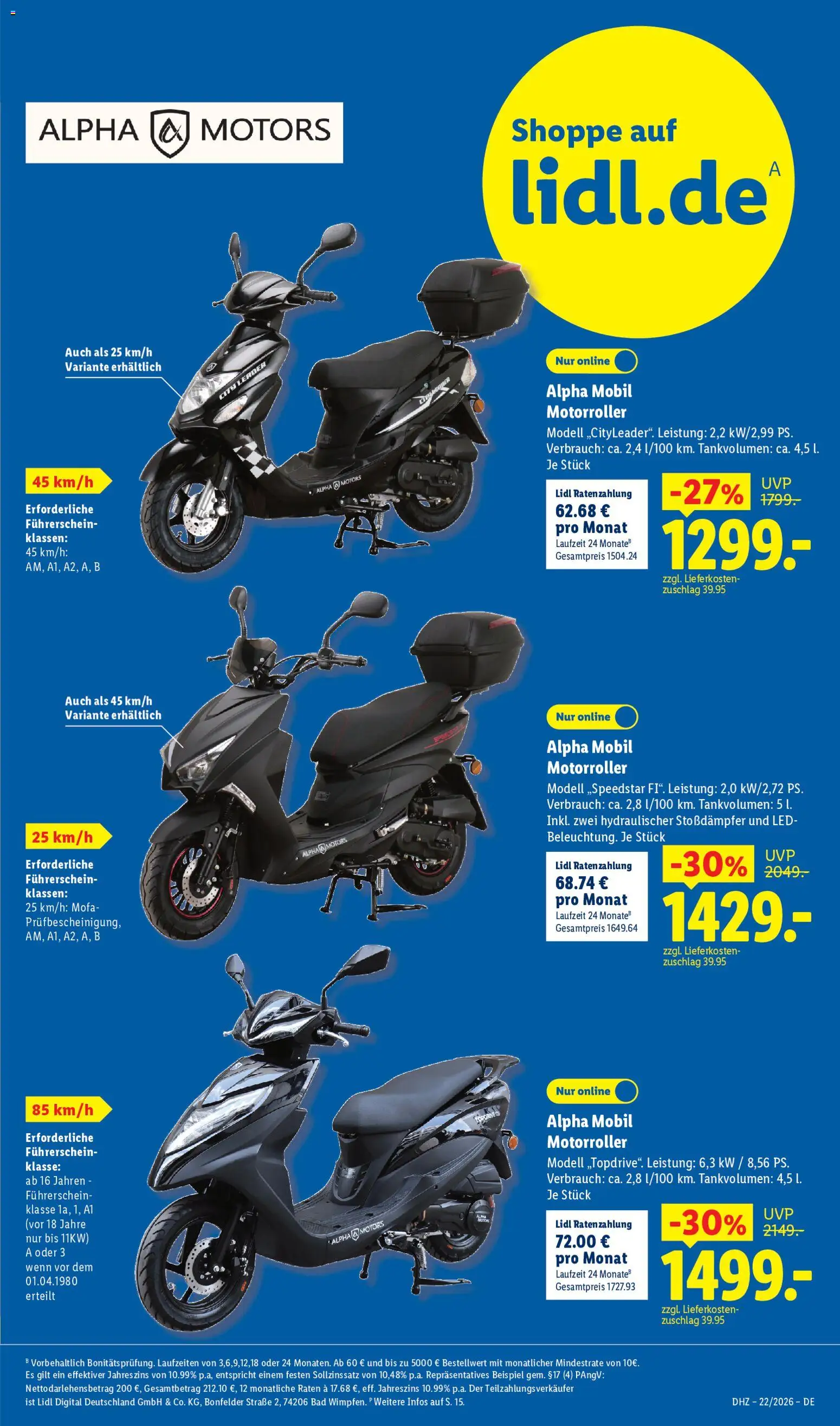 Lidl Německo leták od 25.05.2026 | Strana: 27 | Produkty: LED
