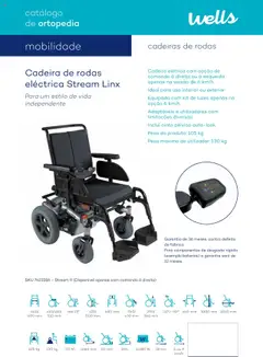Pré-visualização Well’s Catálogo de Ortopedia válido de 12/02/2024 | Página: 14 | Produtos: Cinto, Cadeira