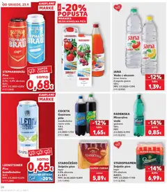 RADENSKA Mineralna voda, gazirana 1,5 L - Pregled kataloga iz trgovine Kaufland, vrijedi od 23.09.2026 | Stranica: 26