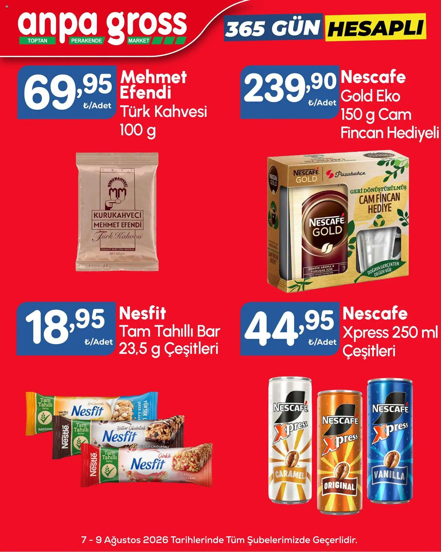 Anpa Gross Katalog - 07 Ağustos 2026 tarihinden itibaren geçerlidir | Sayfa: 11 | Ürünler: Şeker