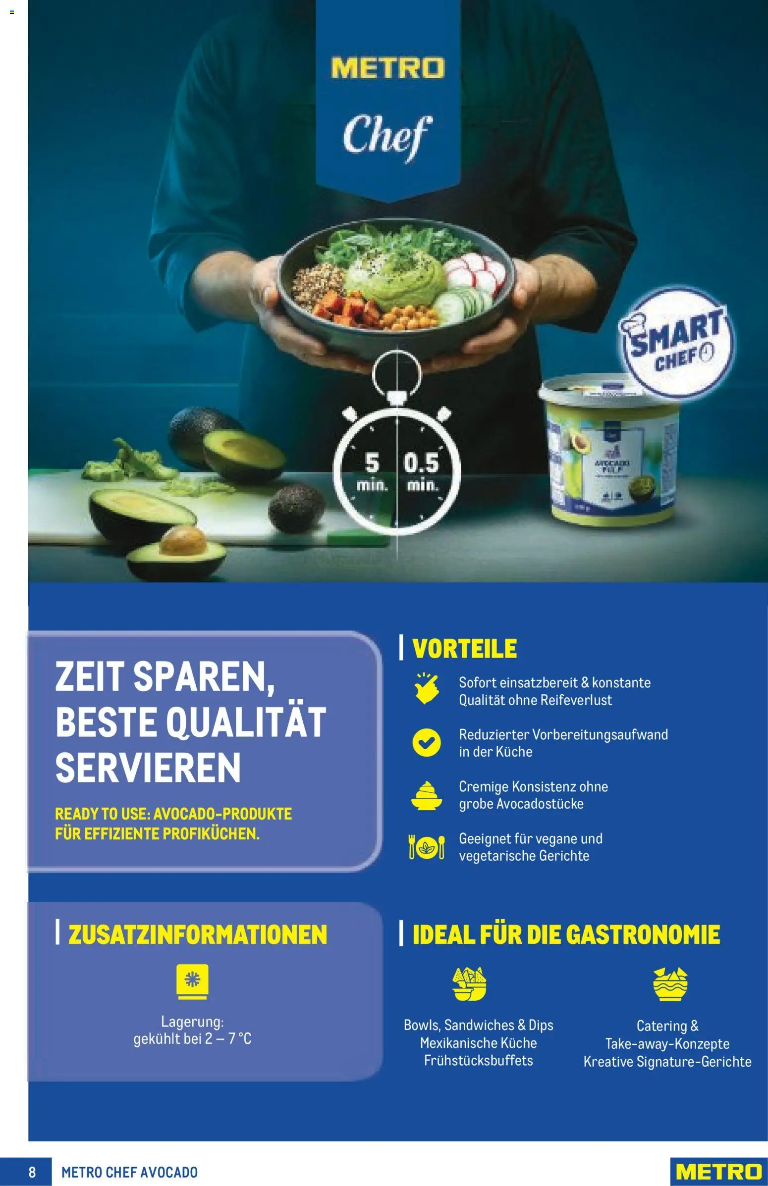 Metro angebote Profi gültig ab 28.05.2026 | Seite: 8 | Produkte: Avocado