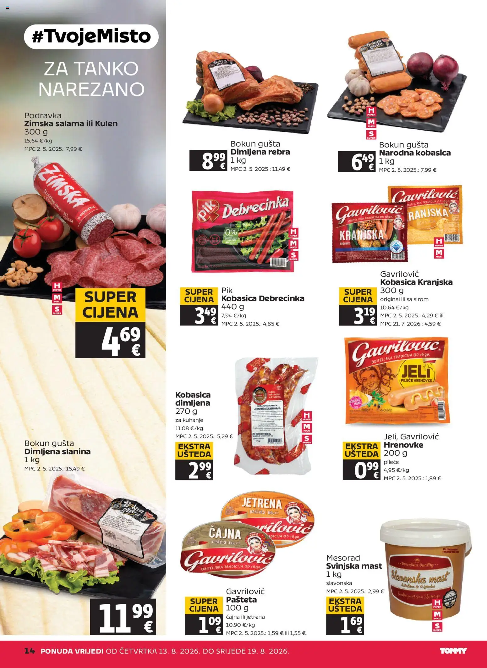 Tommy katalog | vrijedi od 13.08.2026 | Stranica: 14
