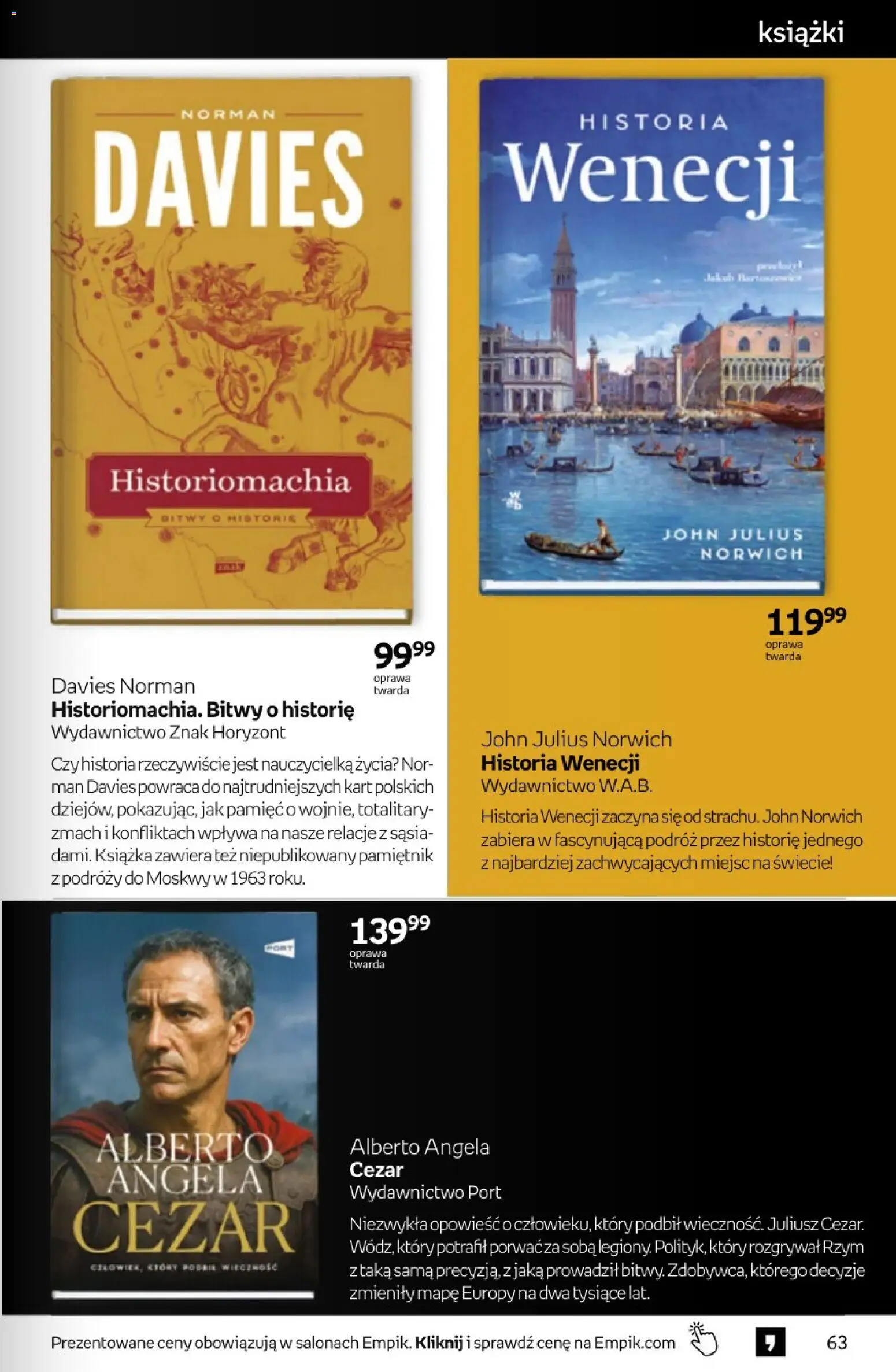 Empik Black Weeks od 28.10.2026 | Strona: 63 | Produkty: Książki