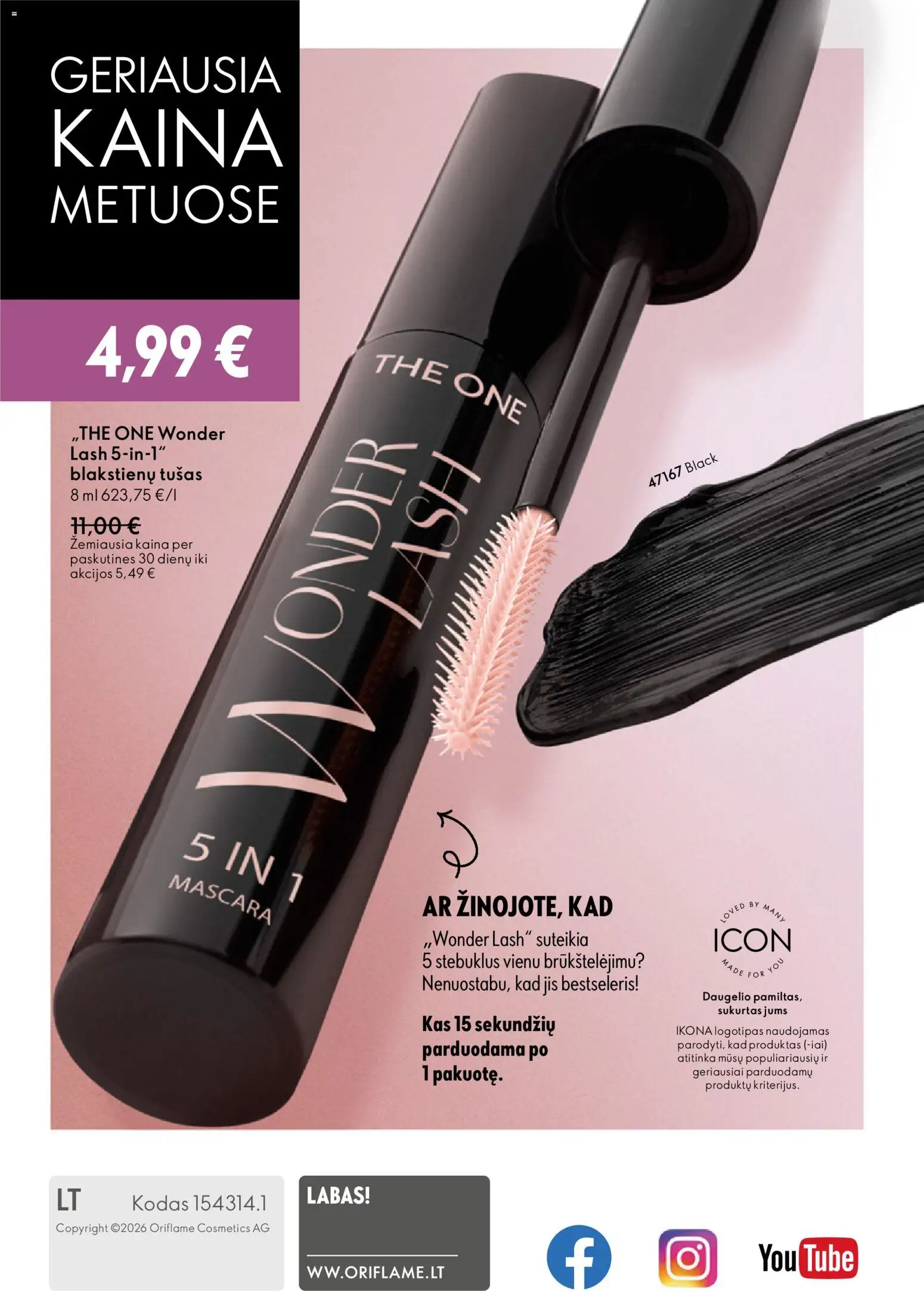Oriflame akcijos nuo 13.05.2026 | Puslapis: 164