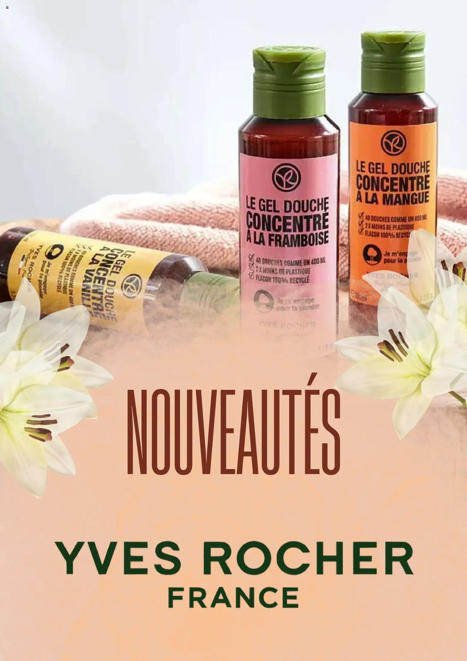 {H1} | Page: 1 | Produits: Framboise, Mangue, Gel douche, Douche