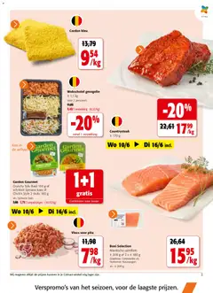 Colruyt folder / publicité - Voorbeeld van een folder van Colruyt, geldig van 03.06.2026 | Pagina: 3 | Producten: Schnitzel, Sós kalács, Kan