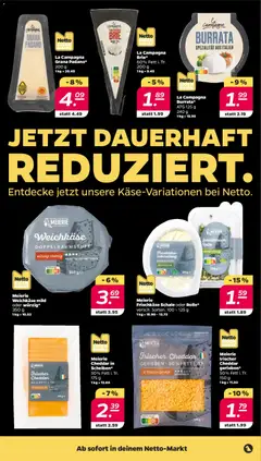 Netto Prospekt ab 22.06.2026 gültig | Seite: 13 | Produkte: Burrata, Frischkase