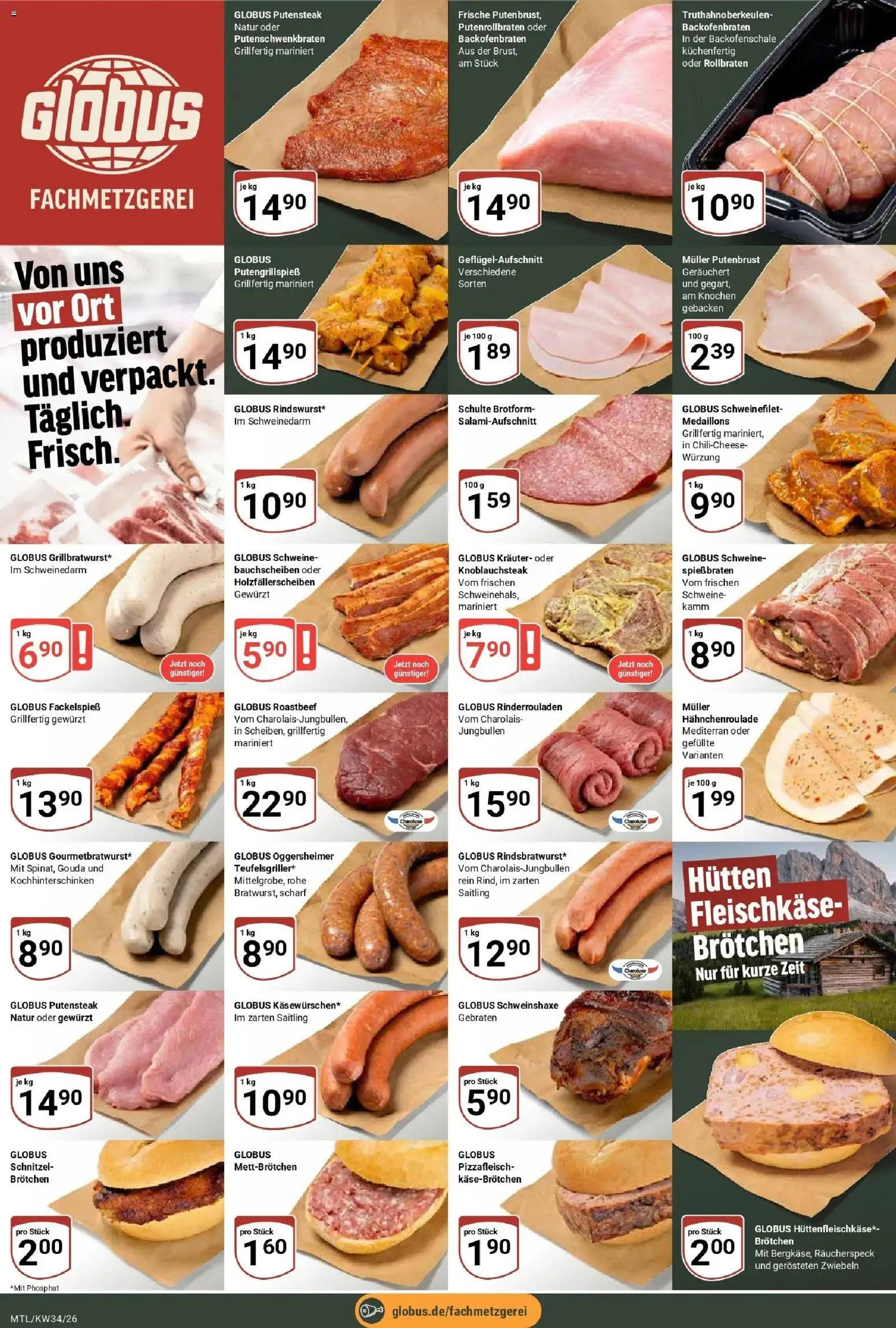 Globus Prospekt Maintal-Dörnigheim (ab 17.08.2026) » Angebote online | Seite: 9 | Produkte: Gouda, Schnitzel, Roastbeef, Schweinefilet