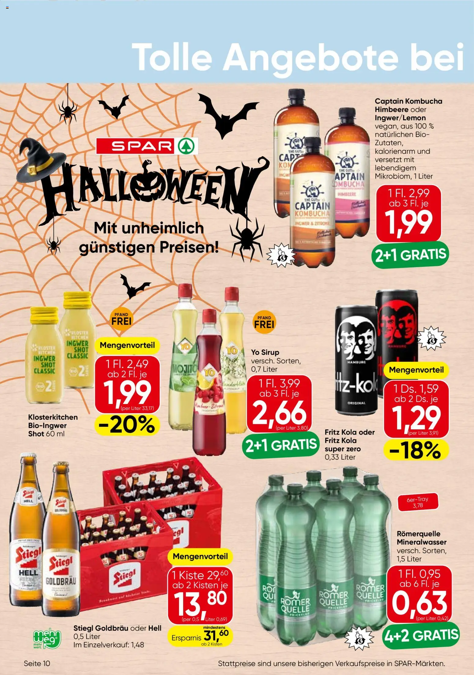 Eurospar Flugblatt gültig ab 22.10.2026 | Seite: 10